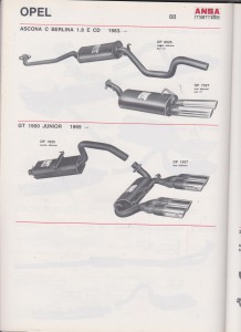 ANSA Opel Ascona C, brochure page 88
