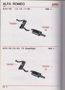 ANSA Alfa Romeo 145