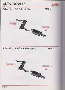 ANSA Alfa Romeo 145