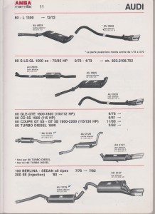 ANSA Audi 80-90 and 100-200 page 11 from 19-b