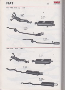 ANSA Fiat Tipo 1400-1600 Manifold FA11781