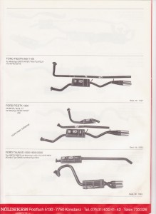 Folder 1986, Ford Fiesta div., Taunus 13,16,2000