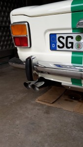 Simca 1000 Competizione exhaust nr. 1382 nr.1