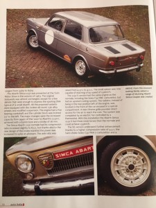 Simca-Abarth 1150 SS Corsa