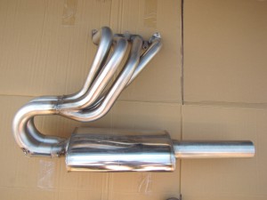 Racing Stainless racing exhaust 1000 TC