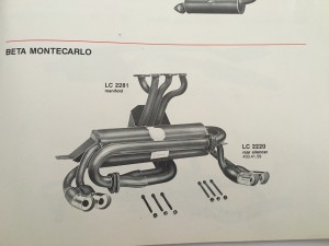 ANSA Lancia Beta Montecarlo LC 2220(1980)